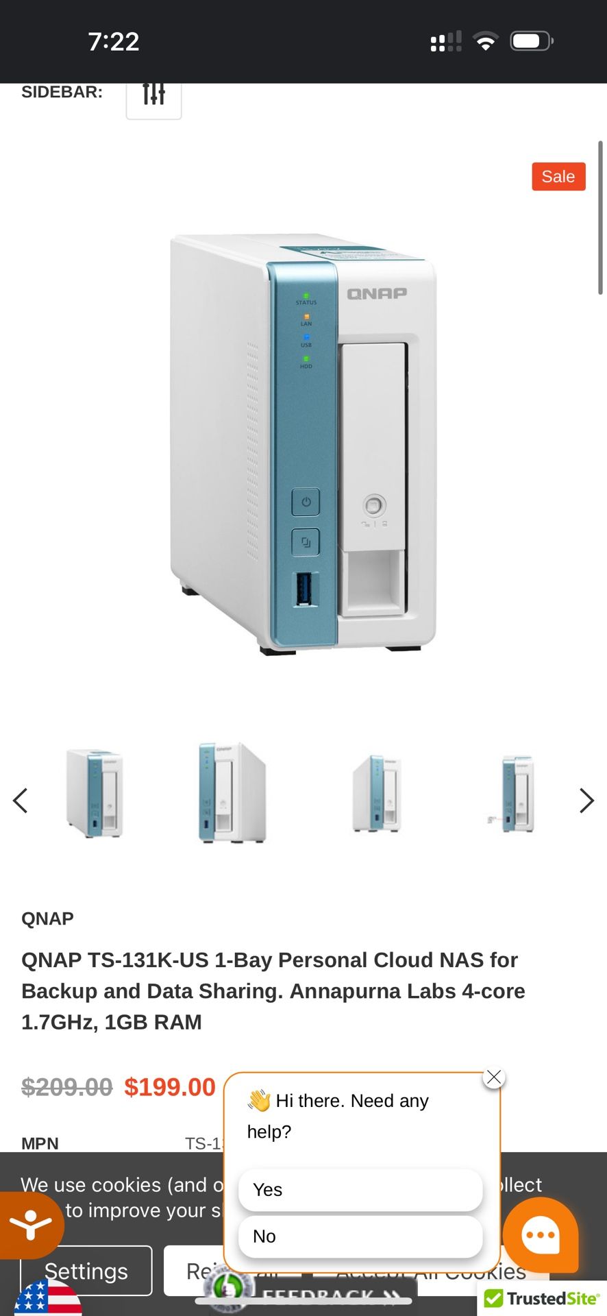 Qnap Secure Data storage and backup