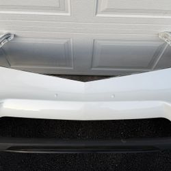 WHITE 2019 2020 2021 ACURA RDX FRONT BUMPER