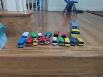 Tayo and friends character busses