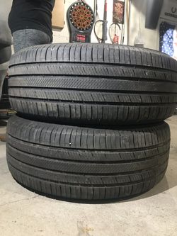 Two - 265/60/18 Michelin Premier LTX Tires