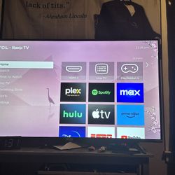 55’ TCL Roku Tv