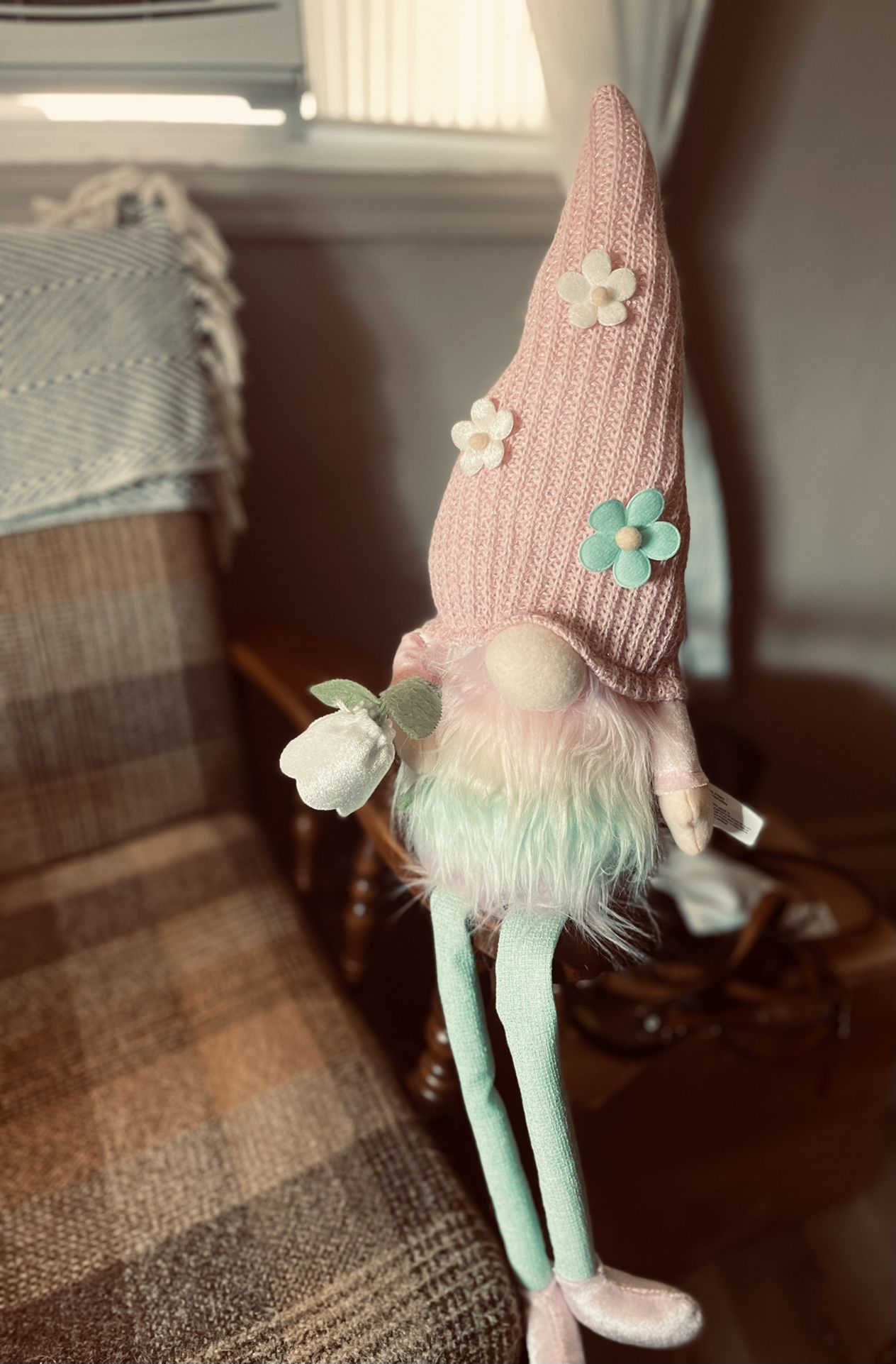 Pastel Rainbow Floral Gnome| Unisex