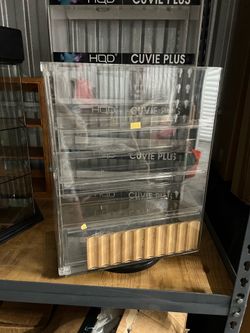 Lucite display case cabinet