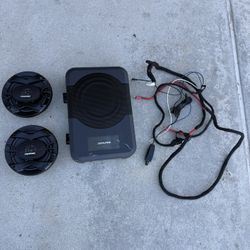 Alpine Compact 8in Subwoofer 