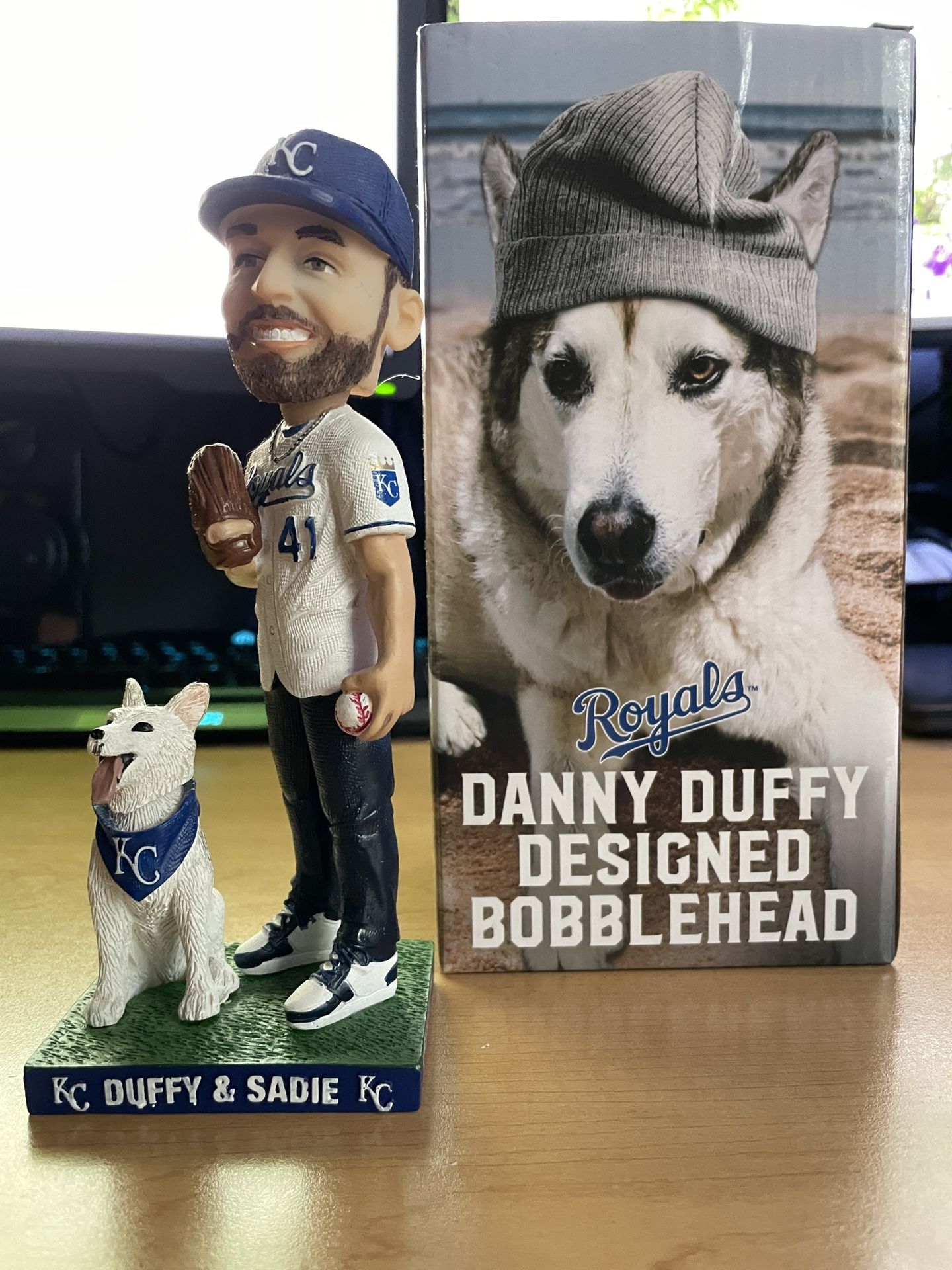 Royals Danny Duffy Designed Booblehead
