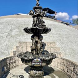 Concrete Water Fountain 