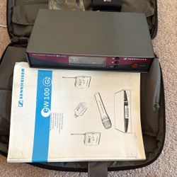 SENNHEISER EW100 G2 WIRELESS MIC KIT
