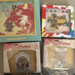 Disney Pin Lot 50+ Pins 