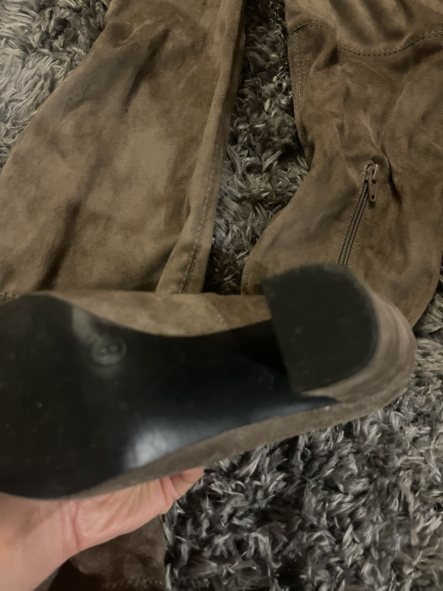 Suede Boots - Size 8 Brand New- Best Offer