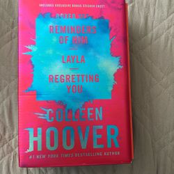 Colleen Hoover Books 