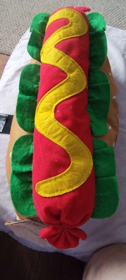 Hot Dog Stuffed Plush Toy