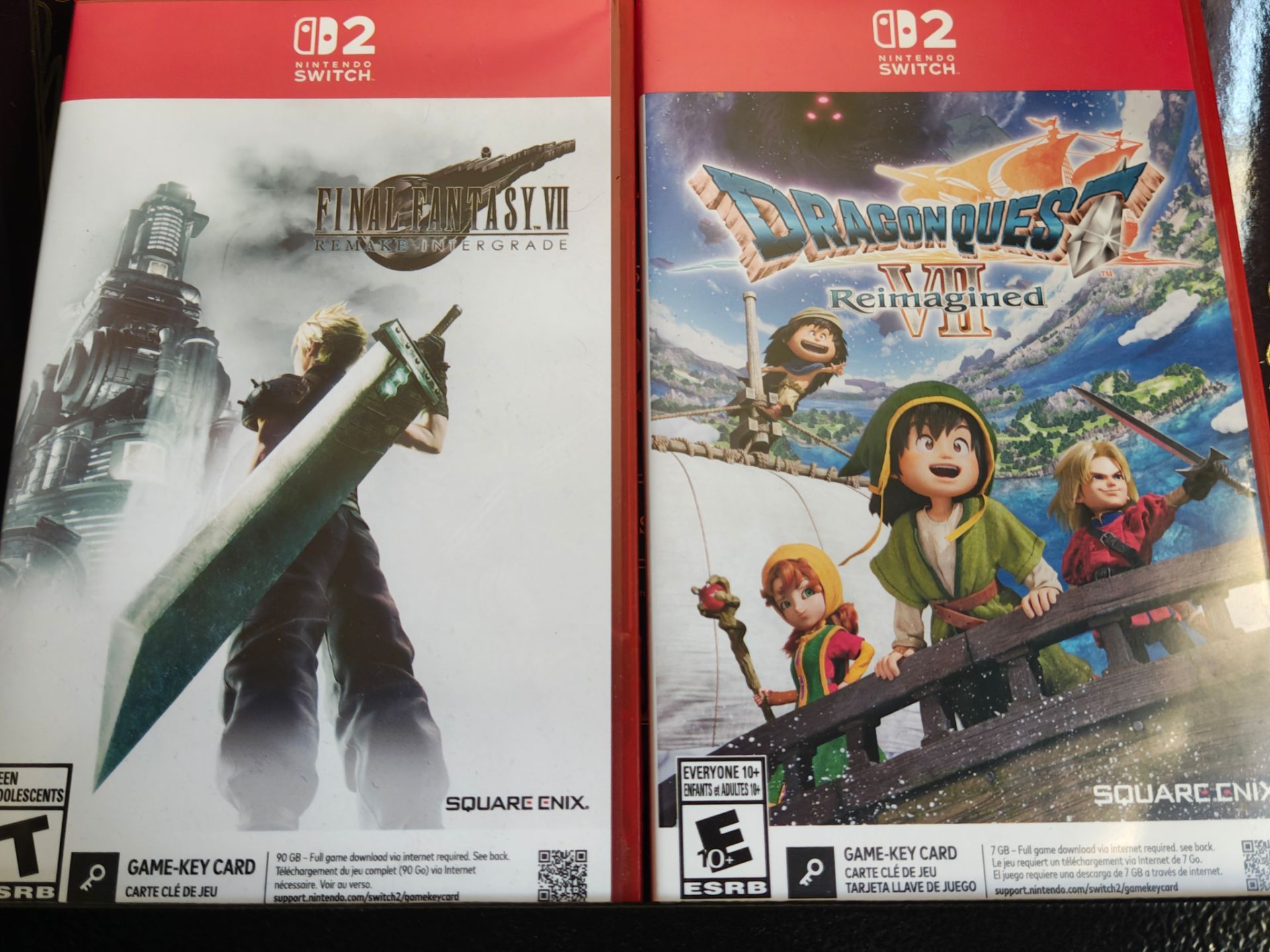 Final Fantasy 7 Remake + Dragon Quest 7 Bundle