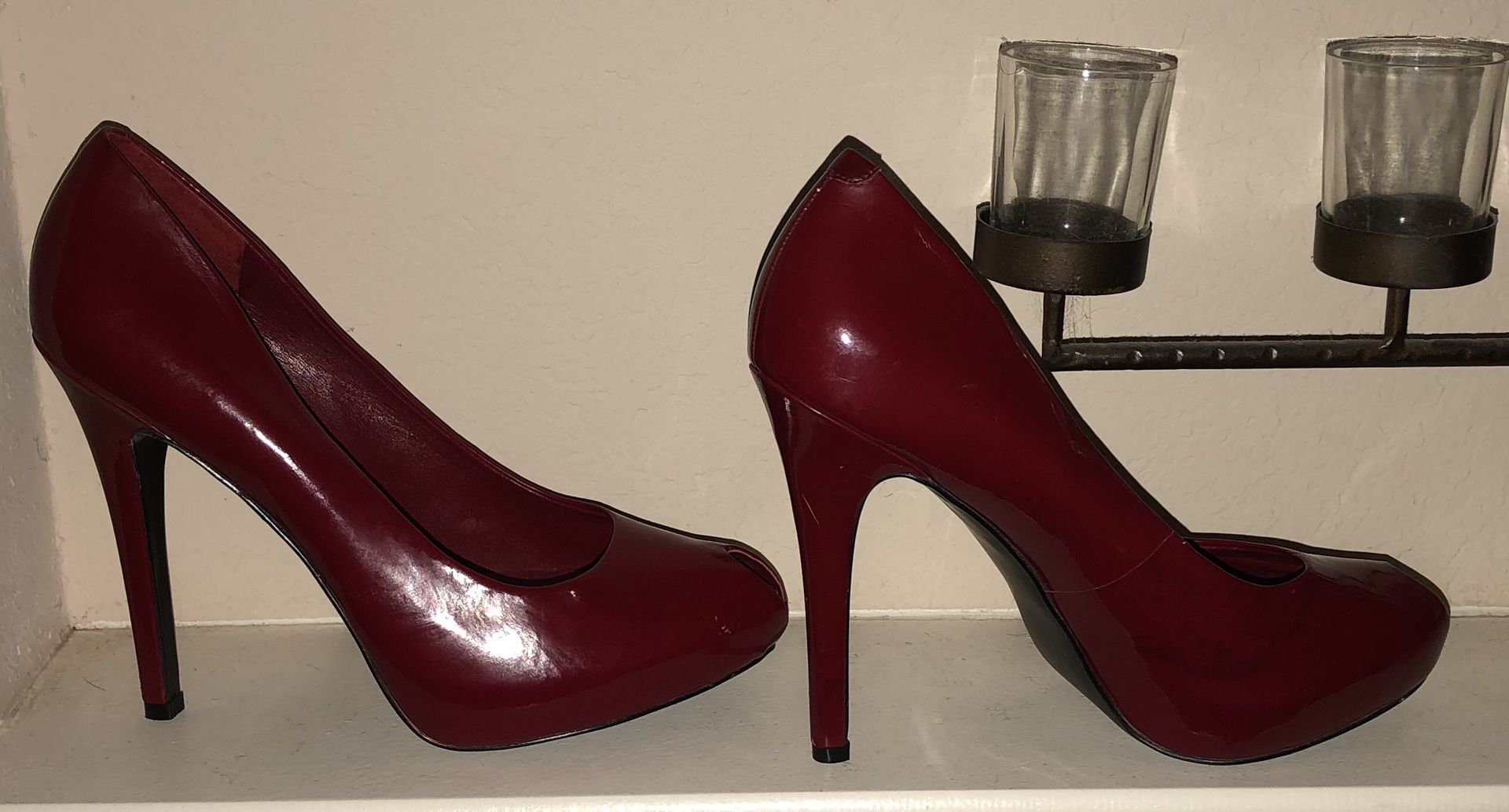 Red shoes-$10