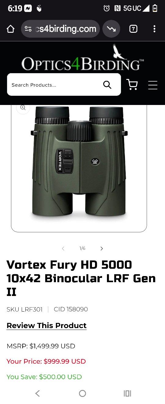 Vortex Rangefinder