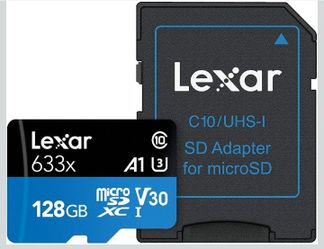 Lexar High Performance 633x 128GB microSD/microSDXC UHS-I Card