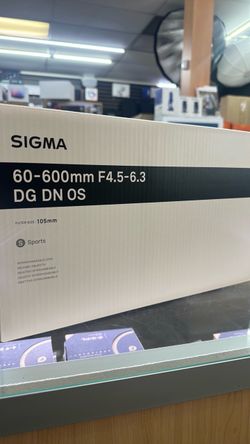 SIGMA Lens 60-600mm Fro Sony E-Mount