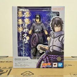 Bandai S.H.Figuarts Uchiha Sasuke Solitary Shinobi Blazing Darkness (Naruto)