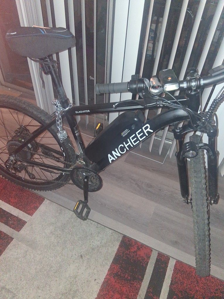 Brand New Gladiator Ancheer Electric Bike