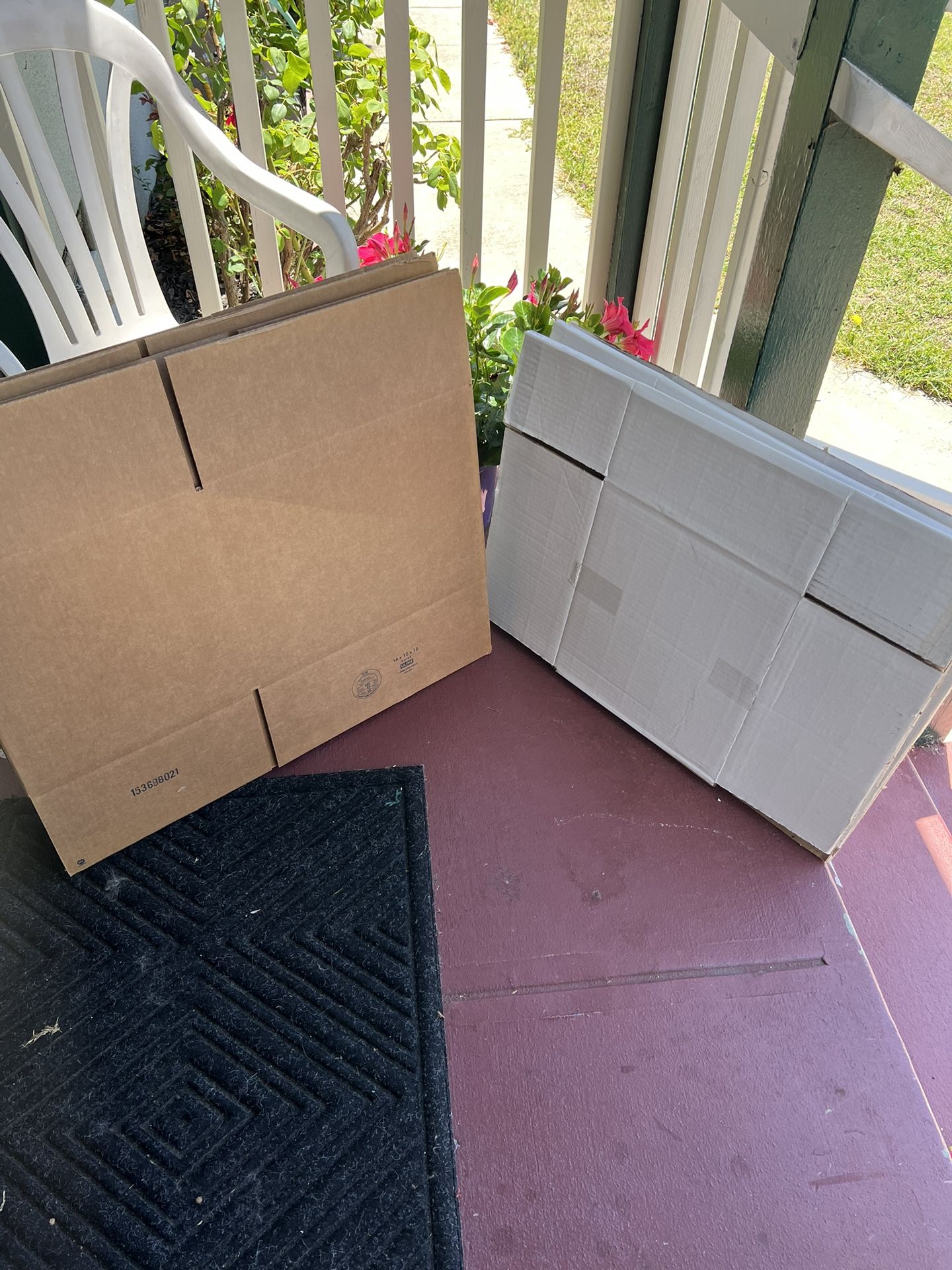 Pending: Moving boxes.