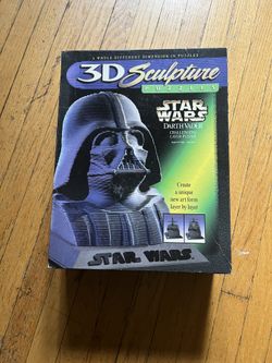 1997 Star Wars 3D Sculpture Puzzle Milton Bradley