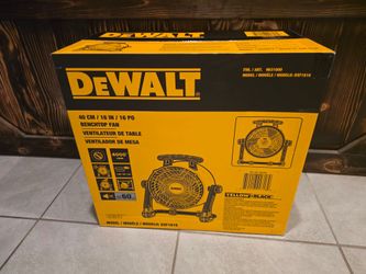 Dewalt fan