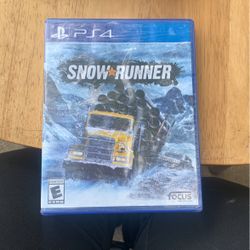 PS4 Snow Runner 