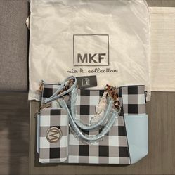 MKF Collection Tote Bag for Women, Handbag Set with Wallet-Top-Handle- Vegan Lea