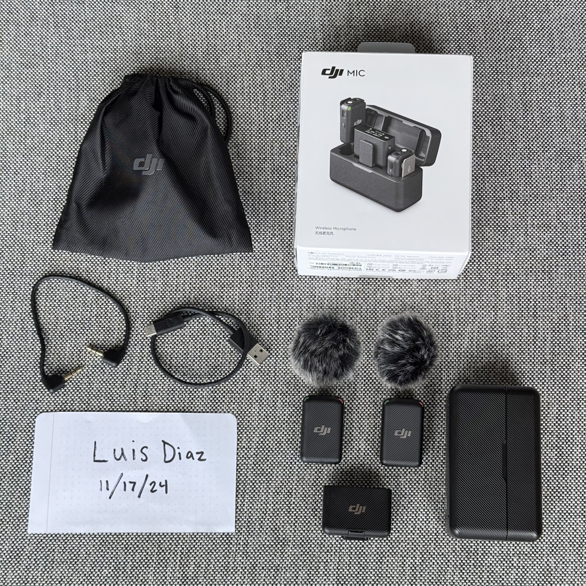 DJI Wireless Microphone System - Complete Set