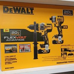 Dewalt New Brushless 20v Tool Combo Kit 