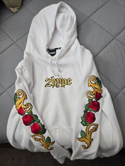2Hype "Watch the Throne" White Rose Hoodie.