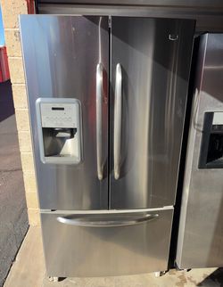 Maytag Stainless Steel Refrigerator And Freezer