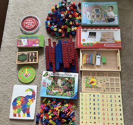 Big lot of learning toys/educational activities