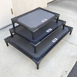 (Brand New) Elevated Dog Bed (Small $20, Medium $25, Large $30) Breathable Raised Pet Bed Cot Indoor Outdoor 