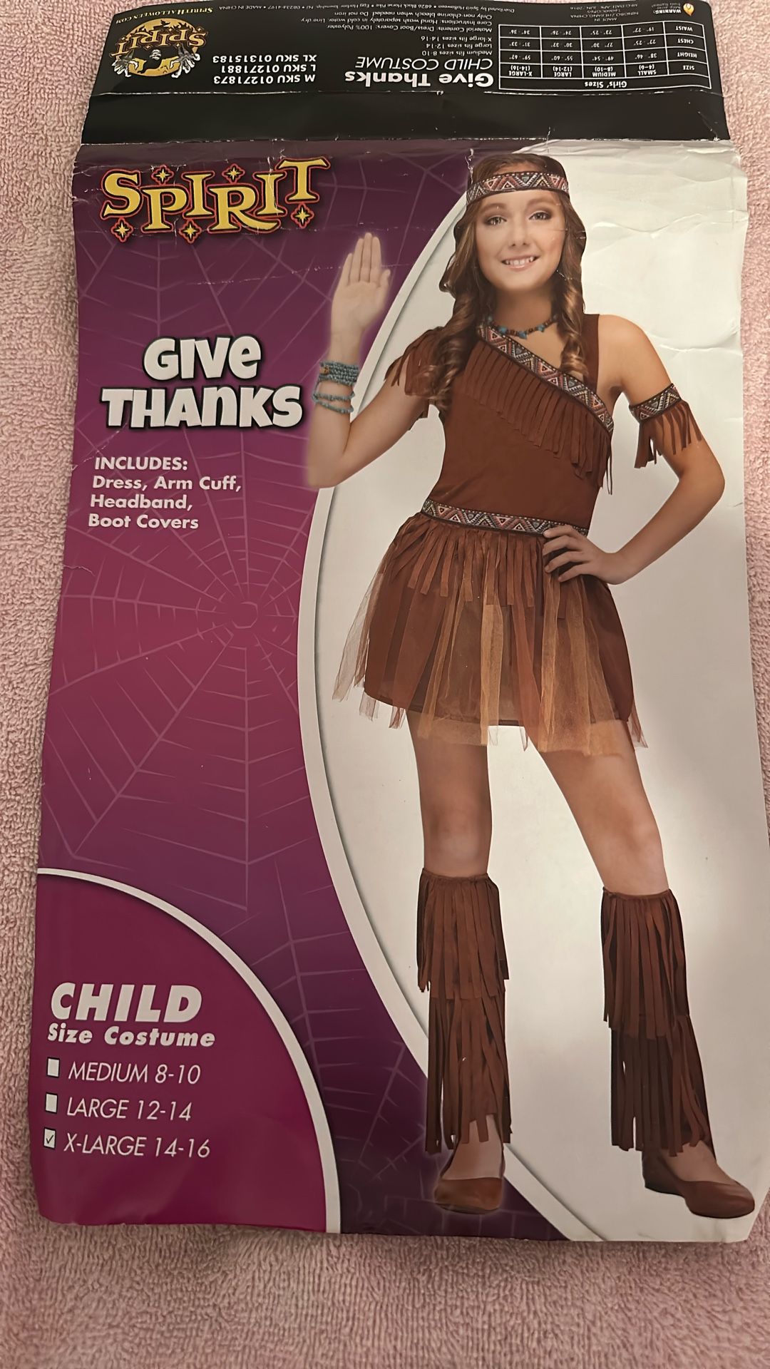 Halloween Costume Size Runs Like Adult Small