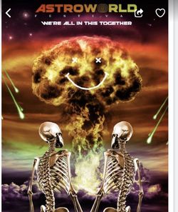 Astroworld GA tickets (2) $250 per ticket