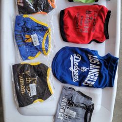 Dog Shirts Size Small (Dodgers SOLD)