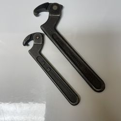 Williams Adjustable Hook Spanner Wrench Set 