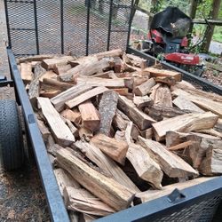 Firewood 5 By 8 Trailer Seasoned Oak