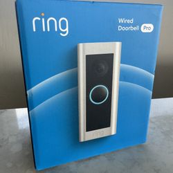 Ring Wired Doorbell Pro