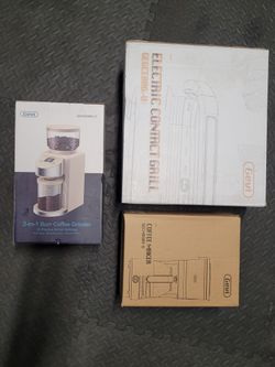 Grinder, Grill, Coffee Maker