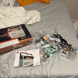 Unfinished Lego Radio Set