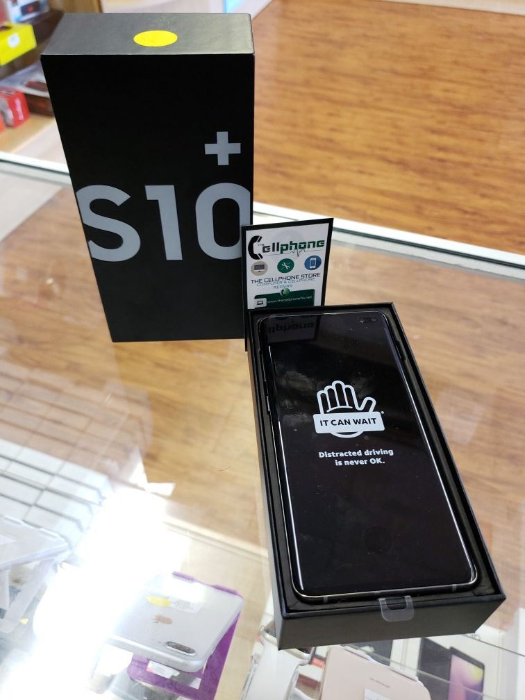 GALAXY S10 PLUS FOR ATT OR CRICKET NEW