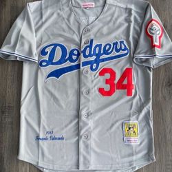 Fernando Valenzuela dodger jersey