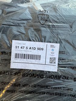 2023 BMW X3 all weather floor mats oem