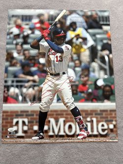 Ronald Acuna Jr Autographed Signed Atlanta Braves 16x20 Photo USASM JSA COA