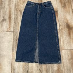 Eddie Bauer Jean Straight Skirt Size 10