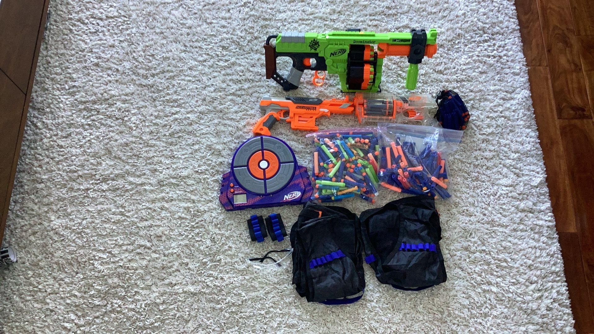 Nerf Gun Complete Set
