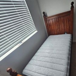 Twin Bed And Dresser 