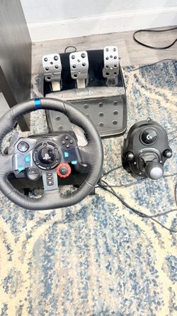 G29 wheel and shifter