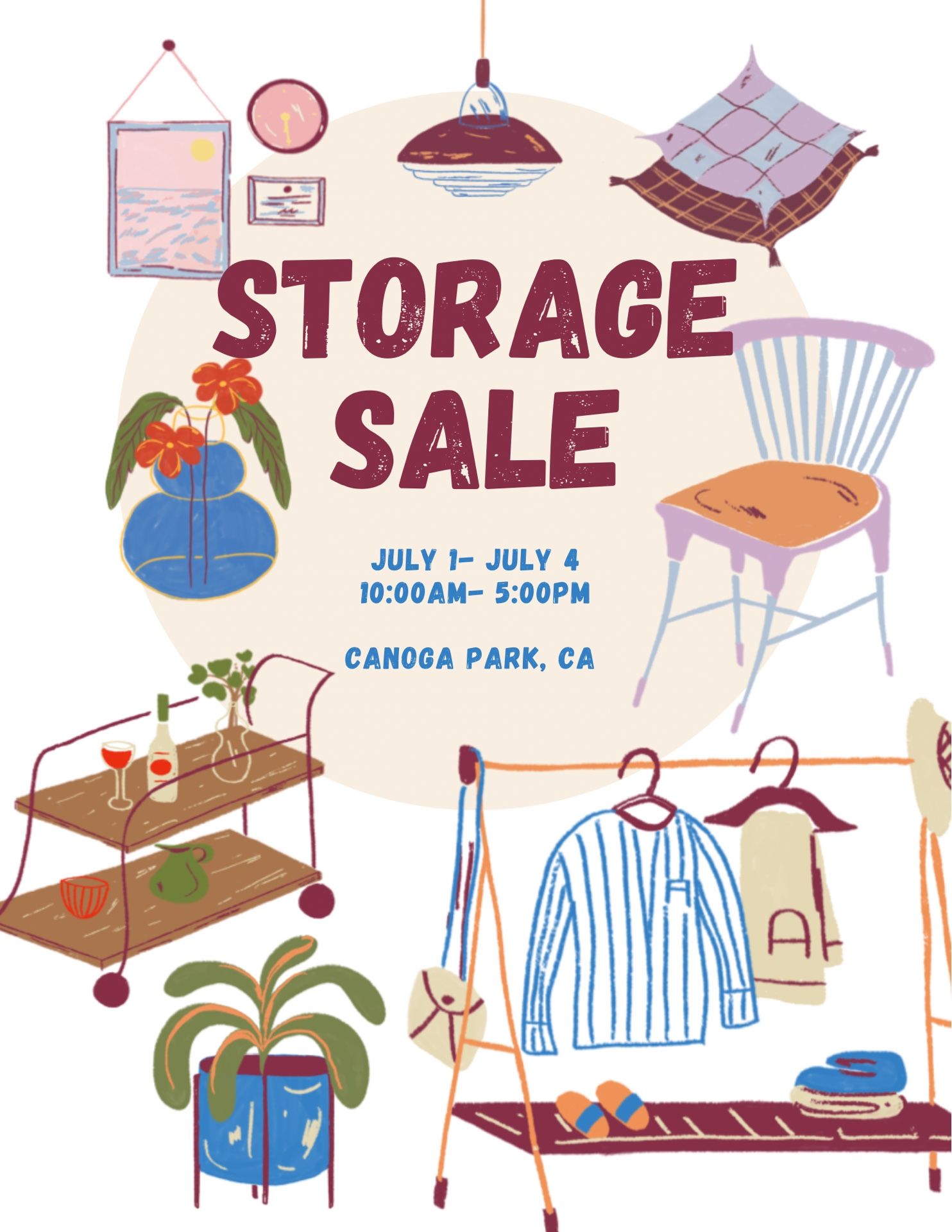 Storage Yard Sale! 7/1 Until Everything Is Sold